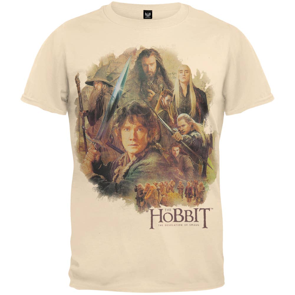 Official Store - Wholesale T-Shirt (Graphic) - Men's - The Hobbit - Collage Men's T Shirt0