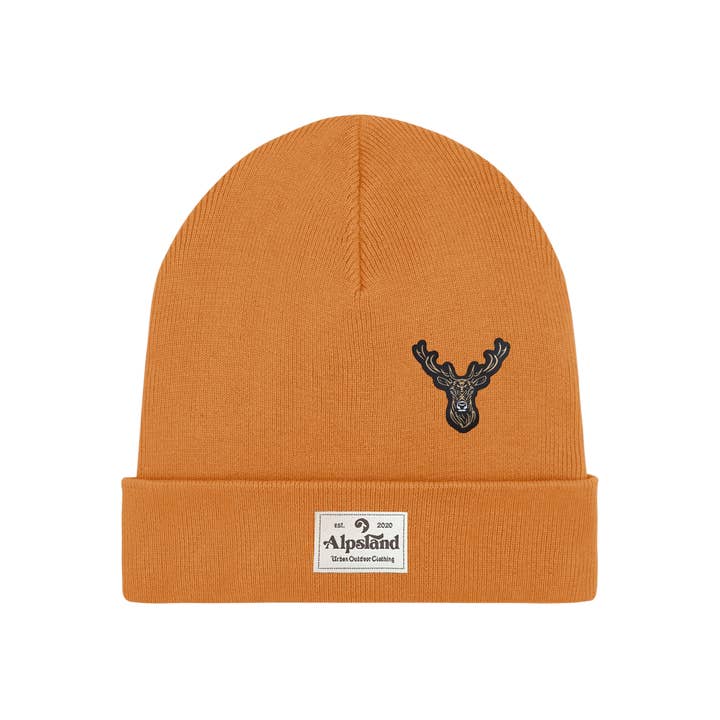 Alpsland - Wholesale Beanie - Unisex - Hirsch - Organic Rib Beanie - Hat1