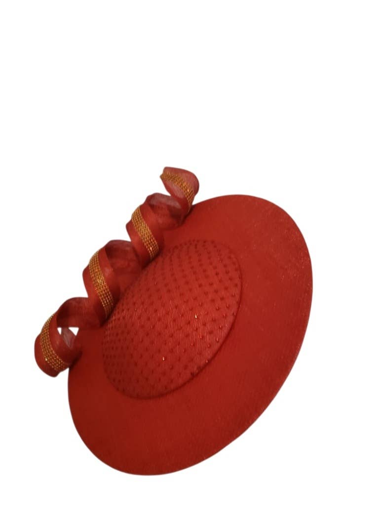 Rehoboth Hats - Wholesale Fascinator Hat - Women's - Spiral Elegance Sinamay Fascinator9