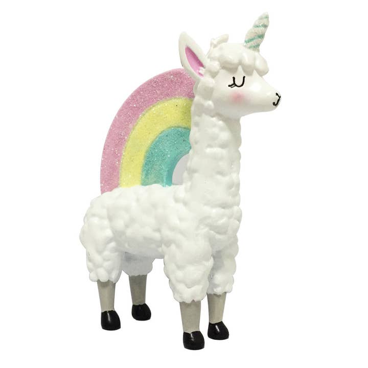 Llamacorn personlig prydnad för wholesale av PolarX Ornaments