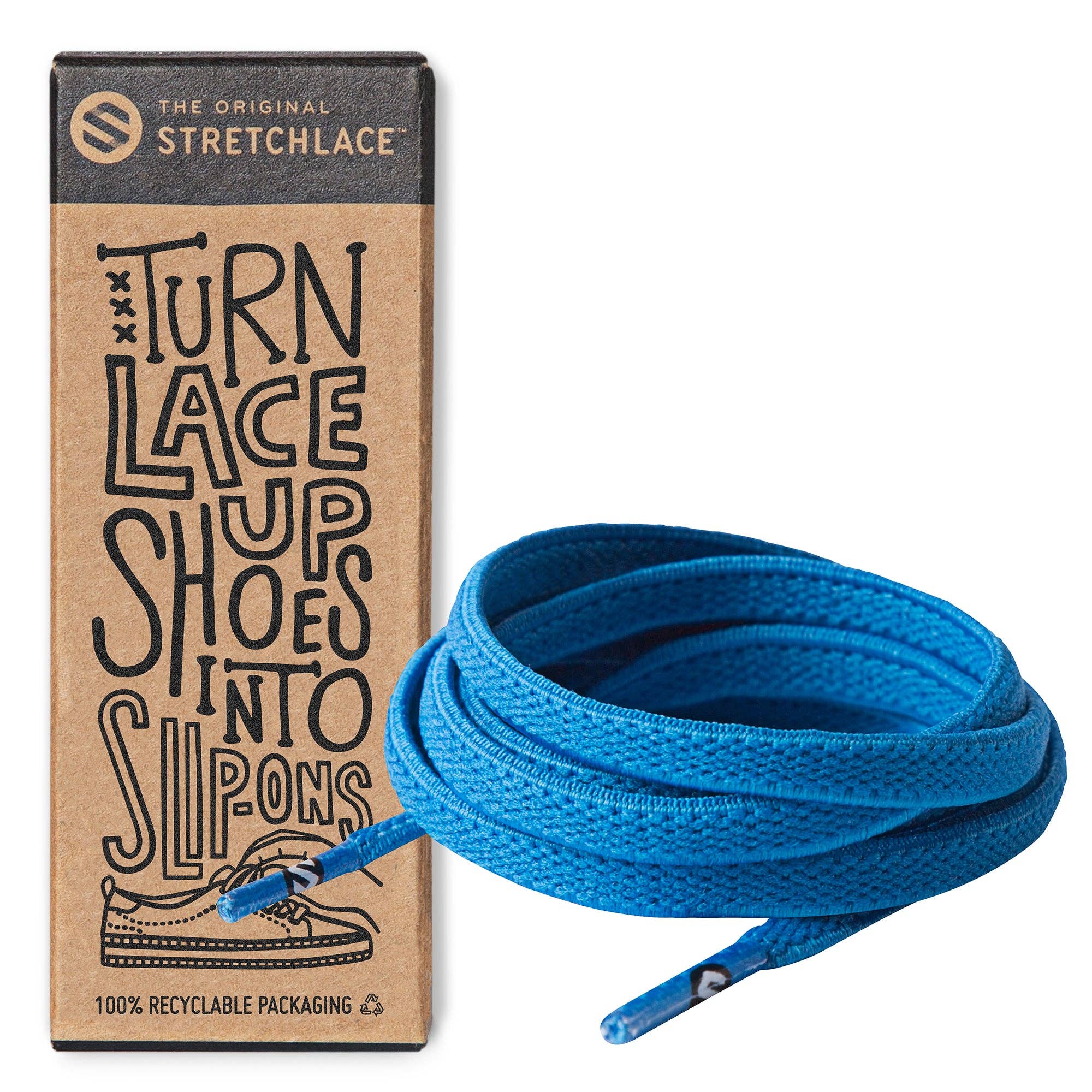 The Original Stretchlace - Vendita all'ingrosso Lacci per scarpe - Unisex - Lacci per scarpe elastici piatti49