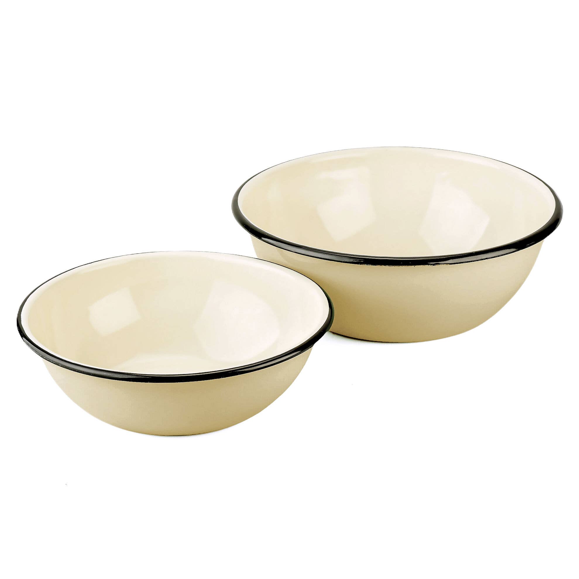 STP - Wholesale Bowl - Ivory Vintage Enamel Bowl6