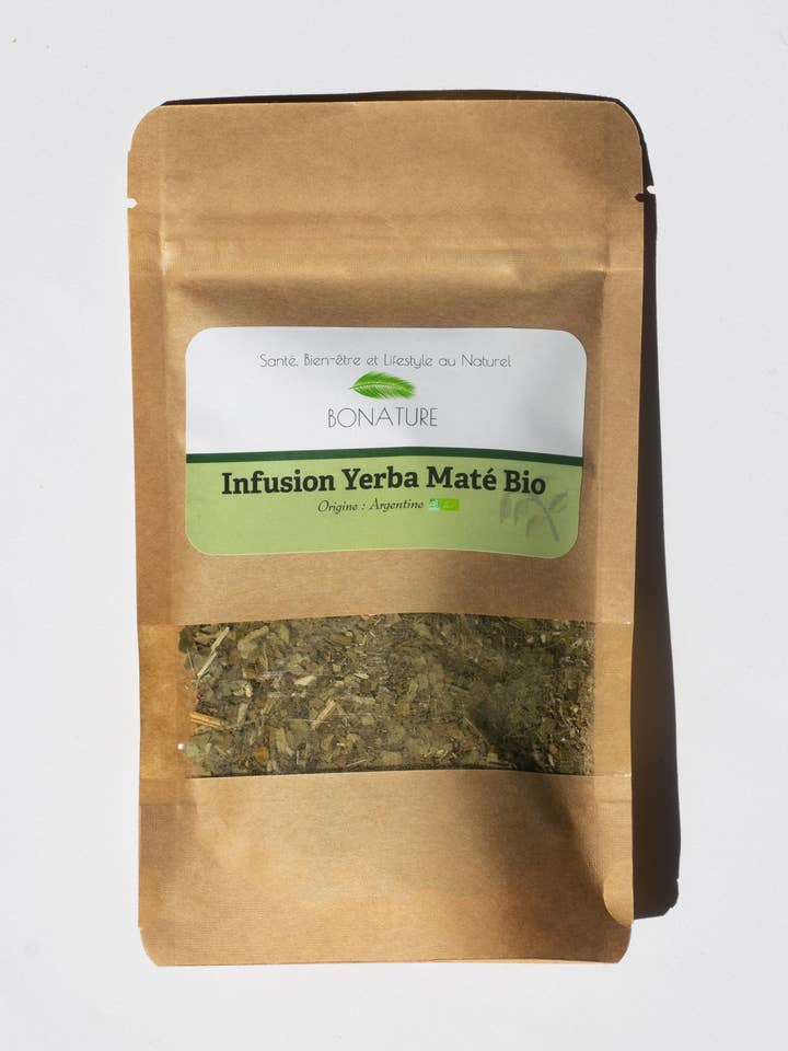 Bonature Organic Mate - Kraft Bag 100g for wholesale by Bonature