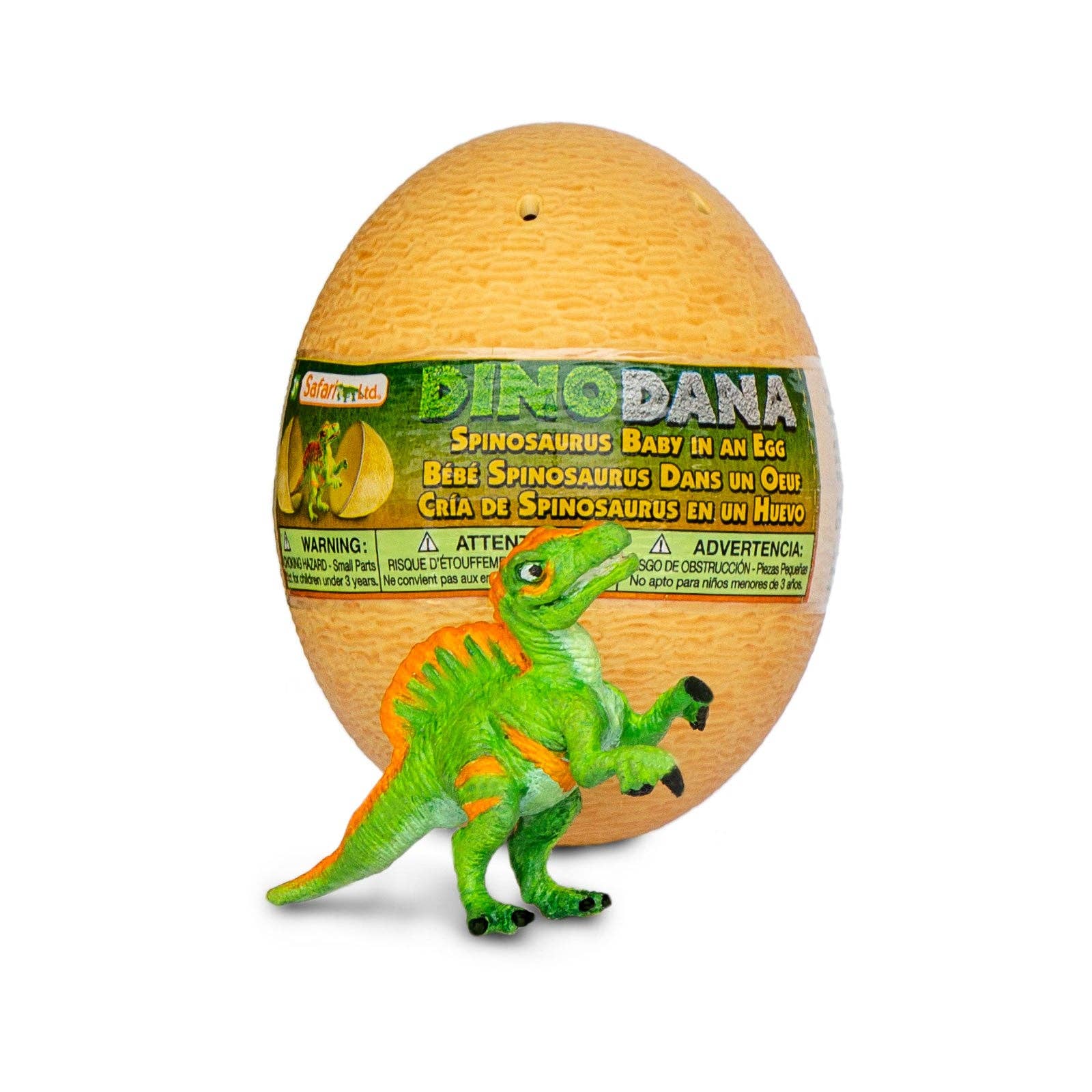 Safari Ltd. - Wholesale Figurine Toy - Kids - Dino Dana Spinosaurus Baby with Egg