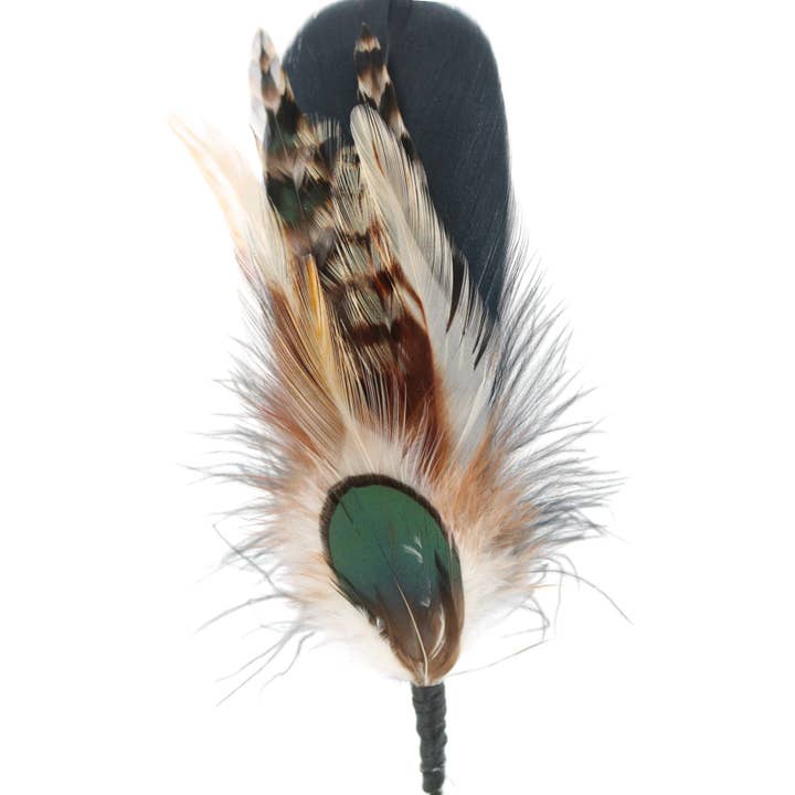 Willow Lane Hat Co. - Wholesale Hat Accessory - Women's - Feather Hat Accent - Kaweah