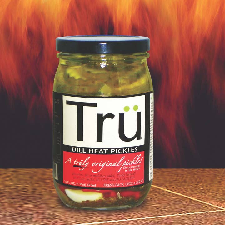 Tru Pickles - Wholesale Pickled Vegetables - Dill Heat Pickles1