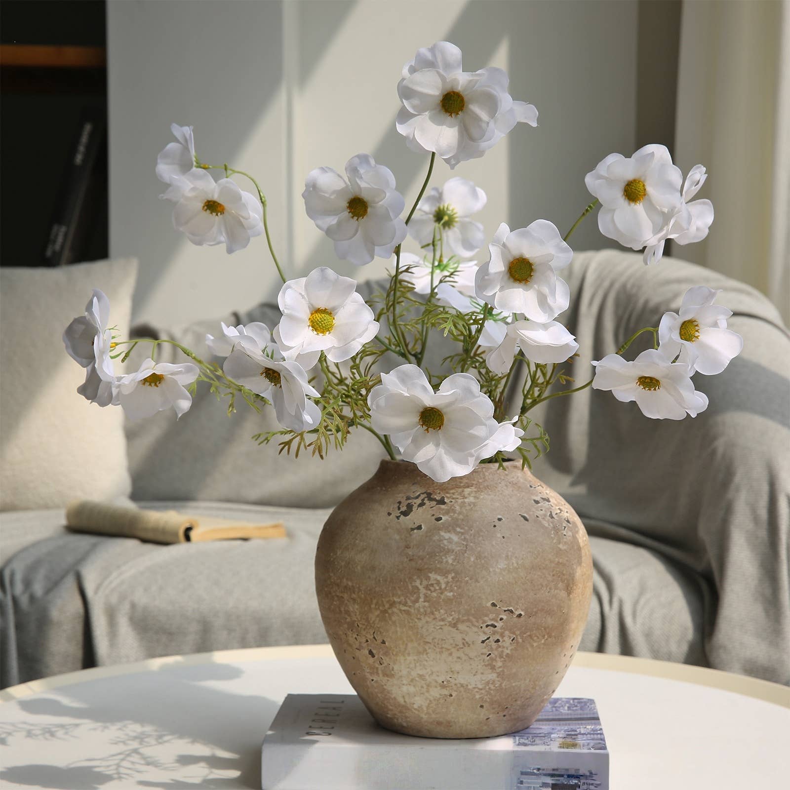 ACNITE(We cover U.S. import duties) - Wholesale Artificial Flowers - Ranunculus flower,7 heads peonies,faux flowers,home decor6