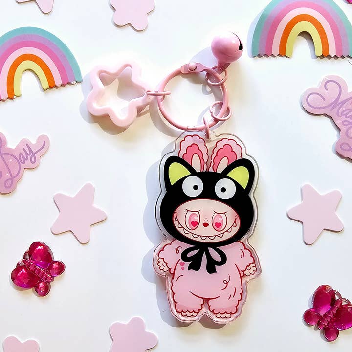CHOCO KEYCHAIN for wholesale by Jennyray illustrations