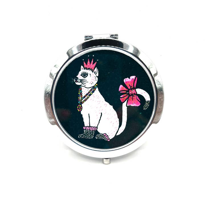 FunkyAdi - Wholesale Compact Mirror - Compact Mirrors Pin Button3