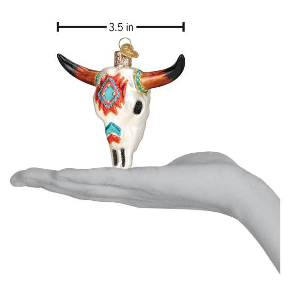 Old World Christmas - Wholesale Ornament - Southwestern Steer Skull Ornament4