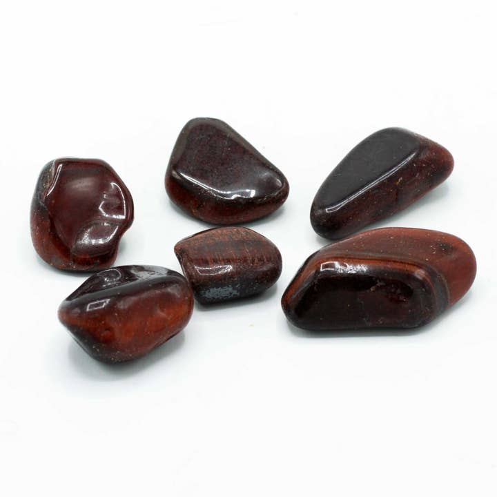 African Gemstone Tigers Eye Red Size 8 30mm (KG) for wholesale by Ancient Wisdom