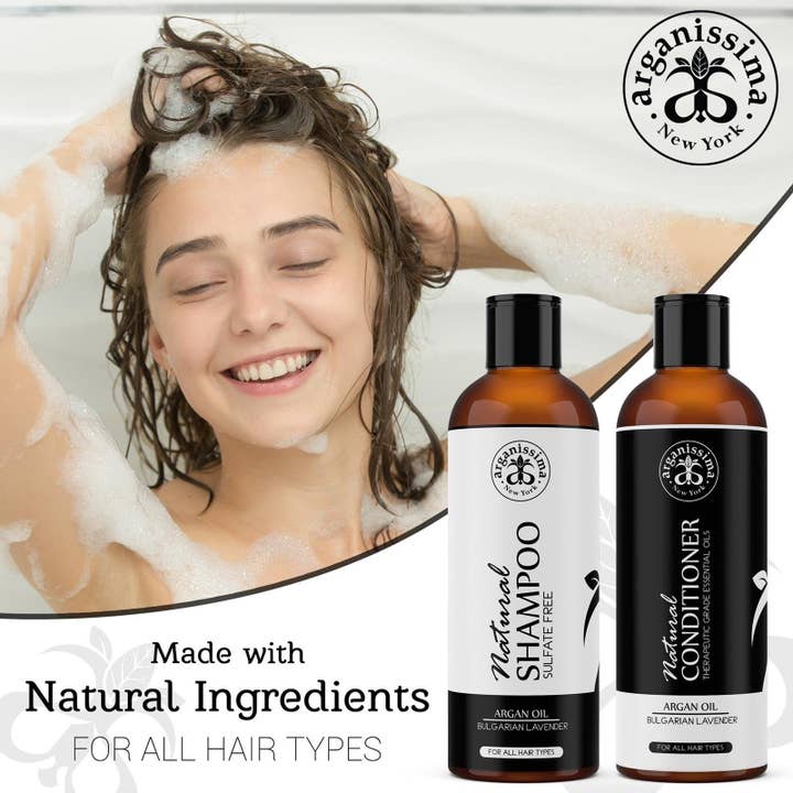 Natural Argan Conditioner 500 ml, 16 fl oz for wholesale by Arganissima New York