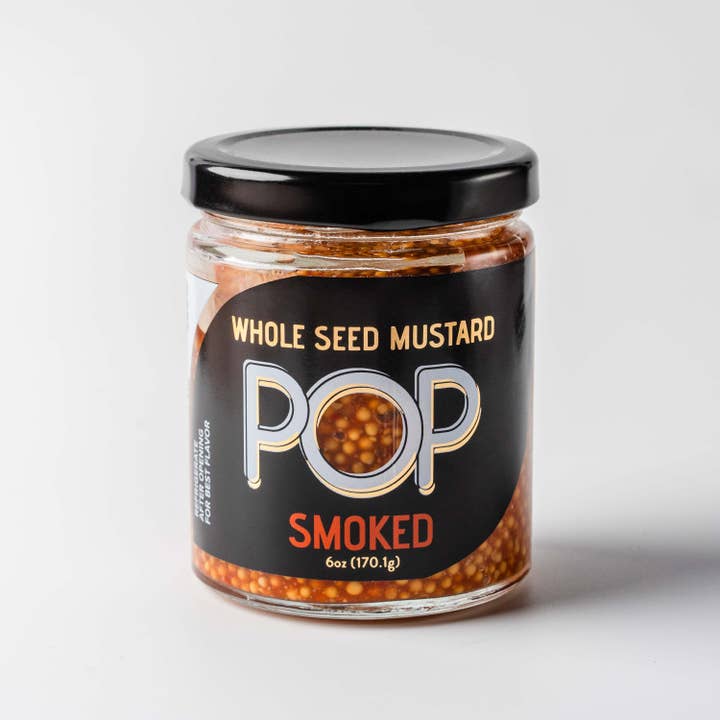 POP Mustards – Großhandel Senf – Geräucherter Senf mit rauchigem Aroma