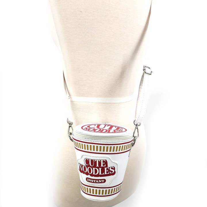 COMECO INC - Wholesale Crossbody Bag - Women's - Cute Noodles Cup Crossbody Bag in Vinyl3