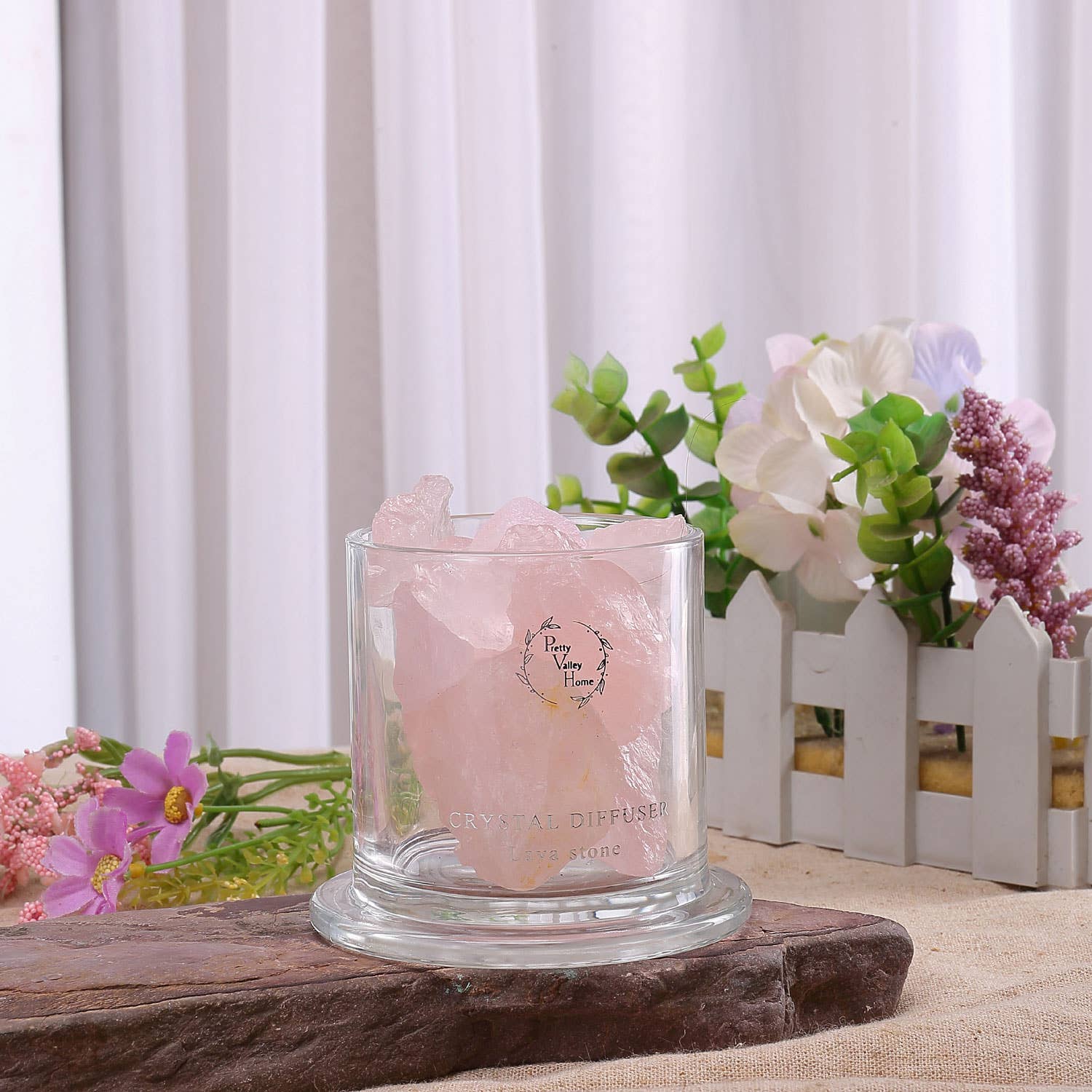 Pretty Valley Home – wholesale Aromaterapilotion/-olja – Kristallaromaterapi - rosenkvarts3