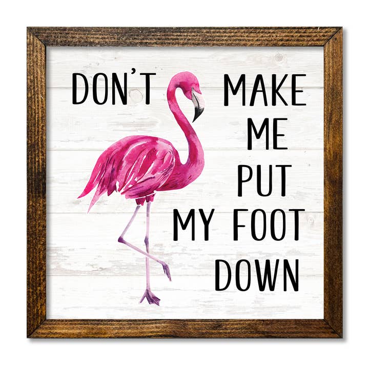 IL TELAIO IN LEGNO NON MI FA ABBASSARE IL PIEDE per la vendita all'ingrosso da parte di Jarmz Designs