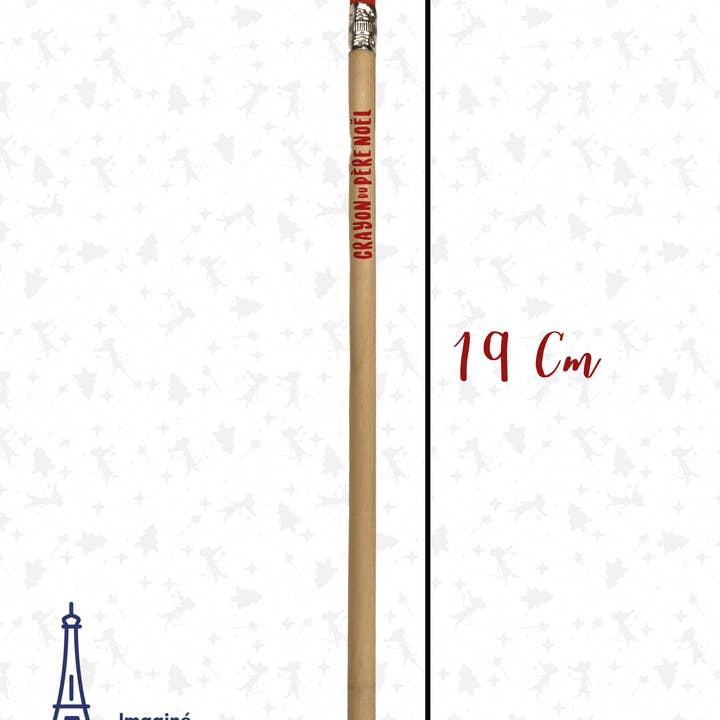 Santa Claus pencil for wholesale by TickyTacky