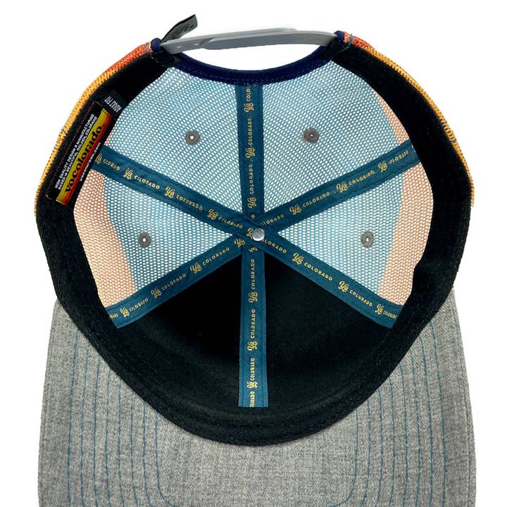 YoColorado - Wholesale Trucker Hat - Unisex - Hat - Grey Shoreline Trucker4