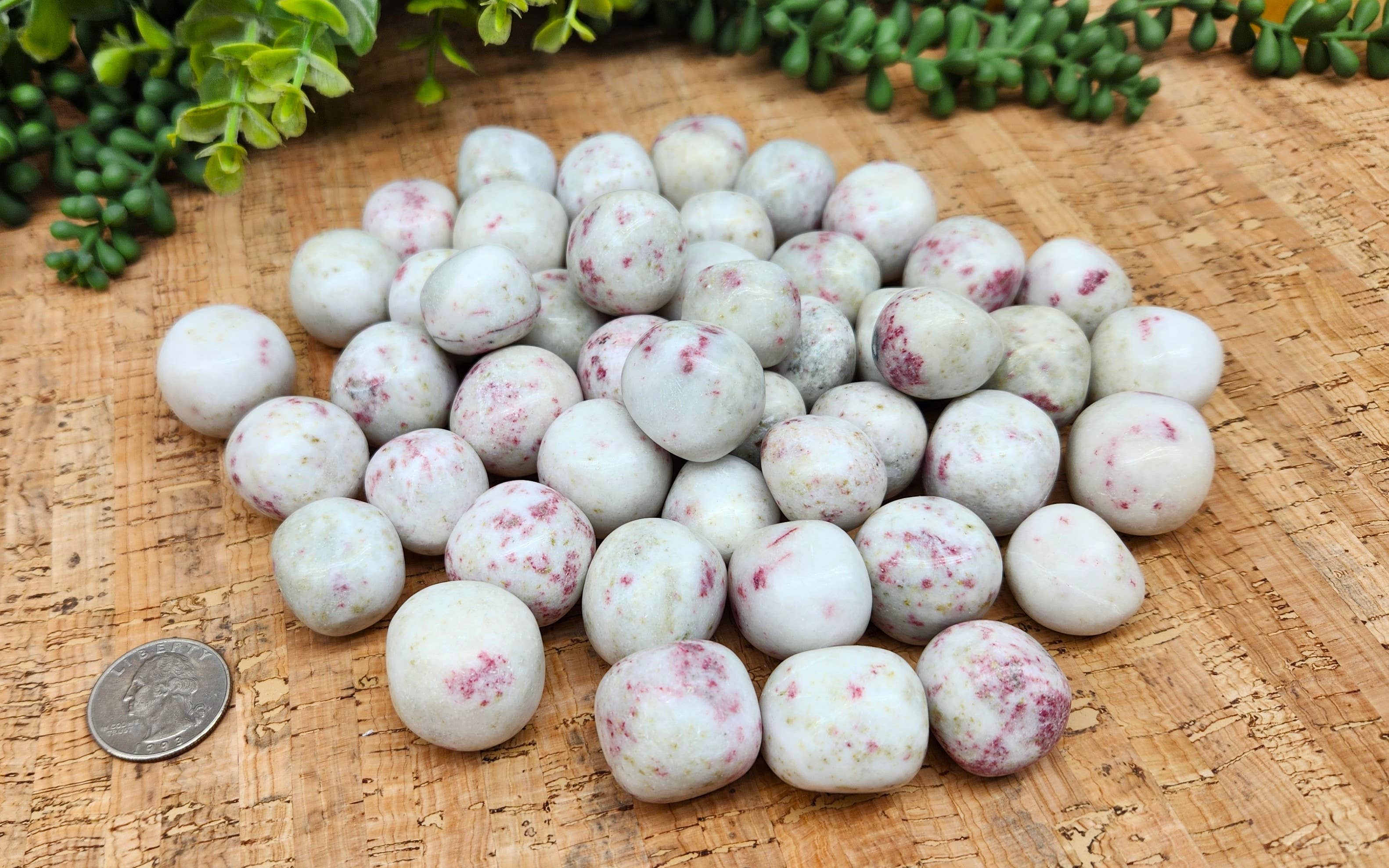 Meraki Gemstones - Wholesale Spiritual Stone/Crystal - Cinnabrite Tumbled Stone (0.5kg/1.1lbs)  (25-30mm)4