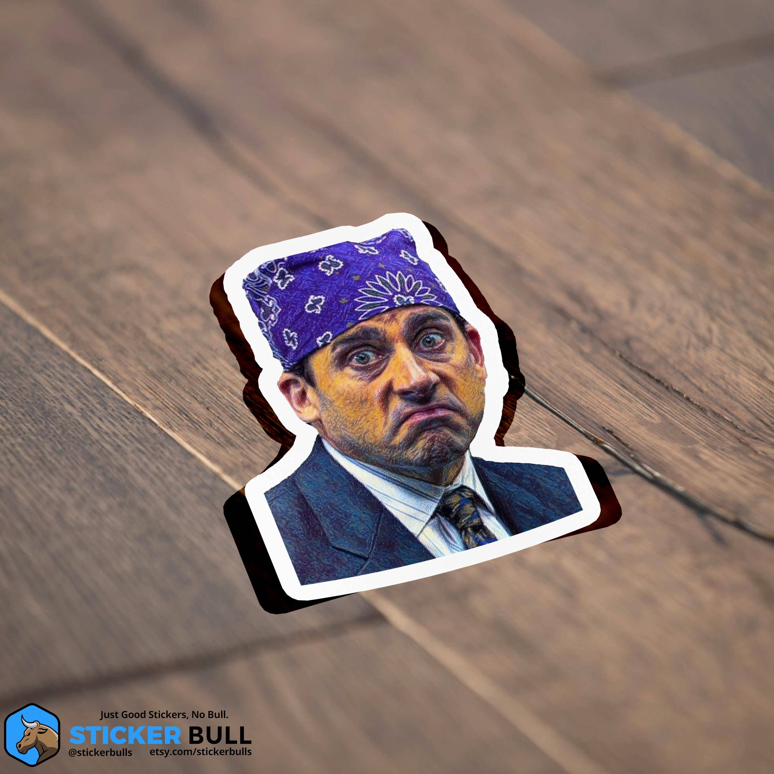 Sticker Bull - Wholesale Sticker - Prison Mike The Office Sticker, Funny Meme Sticker, The Office Sticker, The Office TV Show, Vinyl Sticker, Water Bottle, Hydroflask Sticker4