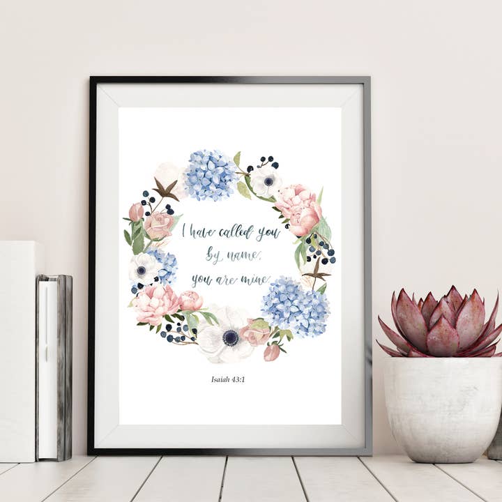 Blumenkranz-Print für den Großhandel von Two Peas Paper Co.