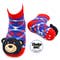 Black Bear Boogie Toes - Baby Rattle Socks