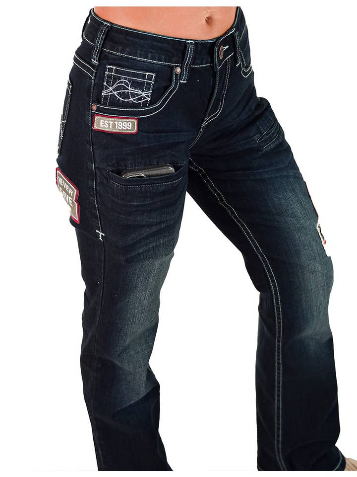 Cowgirl Tuff Co. / B. Tuff Jeans - Wholesale Jeans – Women’s - Patched Up Bootcut3