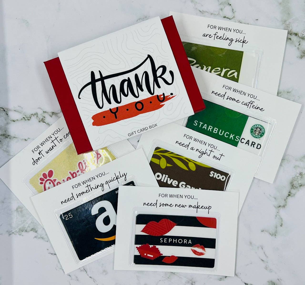 Nans Tees – wholesale Gift tag – Thank You Gift Card Box | Gift Card Book0