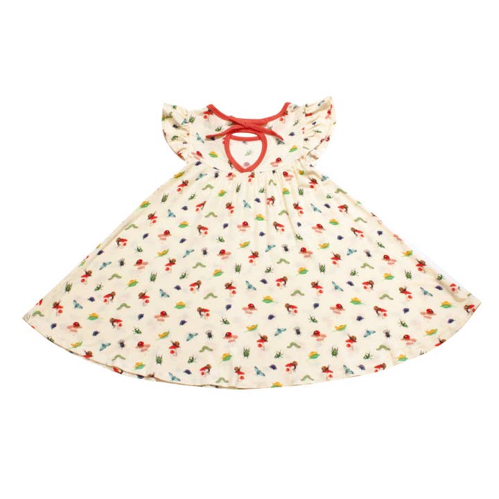 Free Birdees - Wholesale Dress - Kids - It’s a Bug’s Life Twirling Dress (2T-6Y)