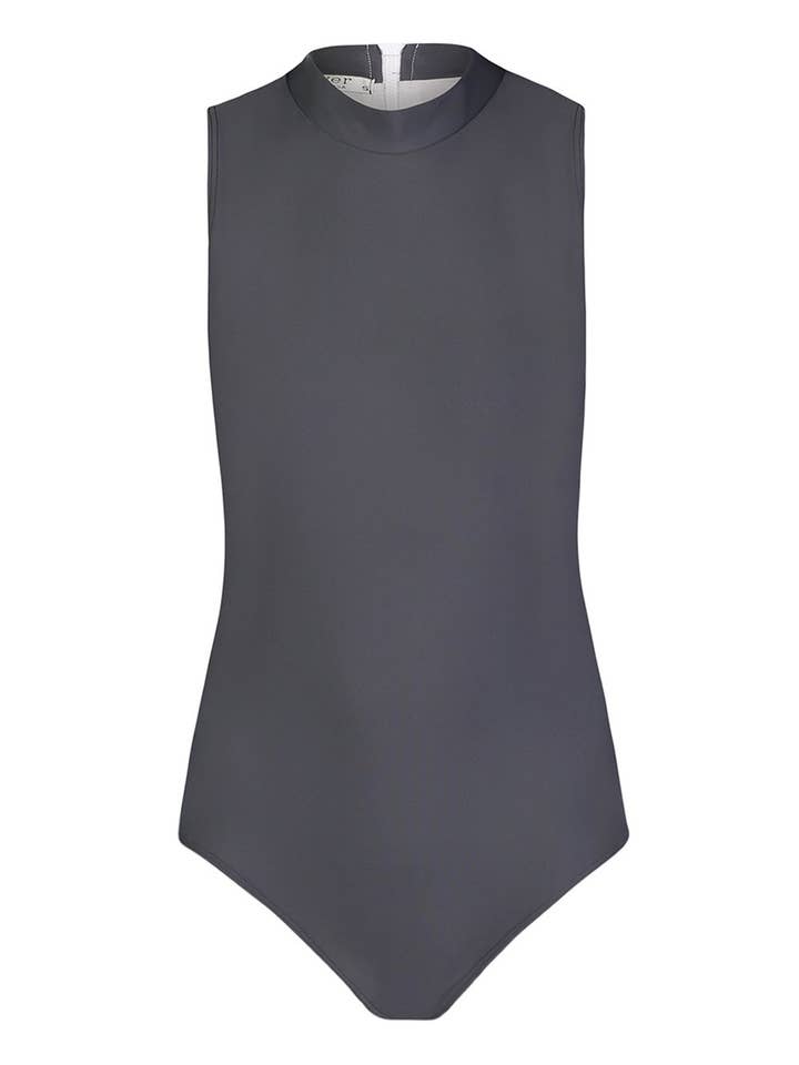 Ärmlös Mock-Neck Baddräkt för wholesale av Cover Swim