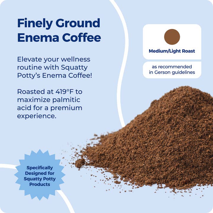 Squatty Potty - Wholesale Coffee Beans - Squatty Potty Enema Coffee 1lb
