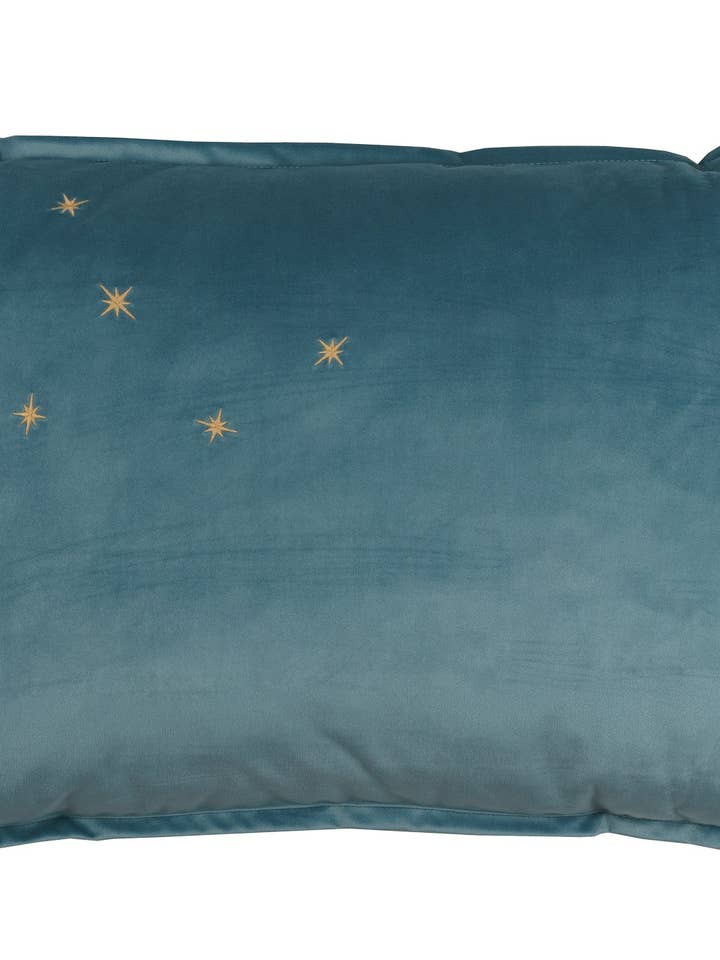 OREILLER DE LUXE CRISTAL SARCELLE pour la vente par Malomi Kids