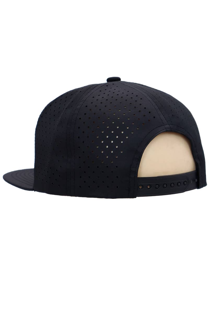 Cap Zone – Boné - Unissexo por atacado – Boné Snapback 7 Painéis com Frente Colorida e Perfurações Digitais8