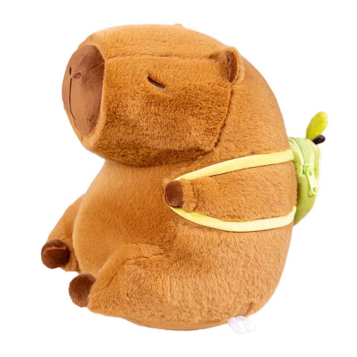 ToyalFriends - Wholesale Stuffed/Plush Toy - Kids & Baby - Capybara With Avocado Backpack Plush