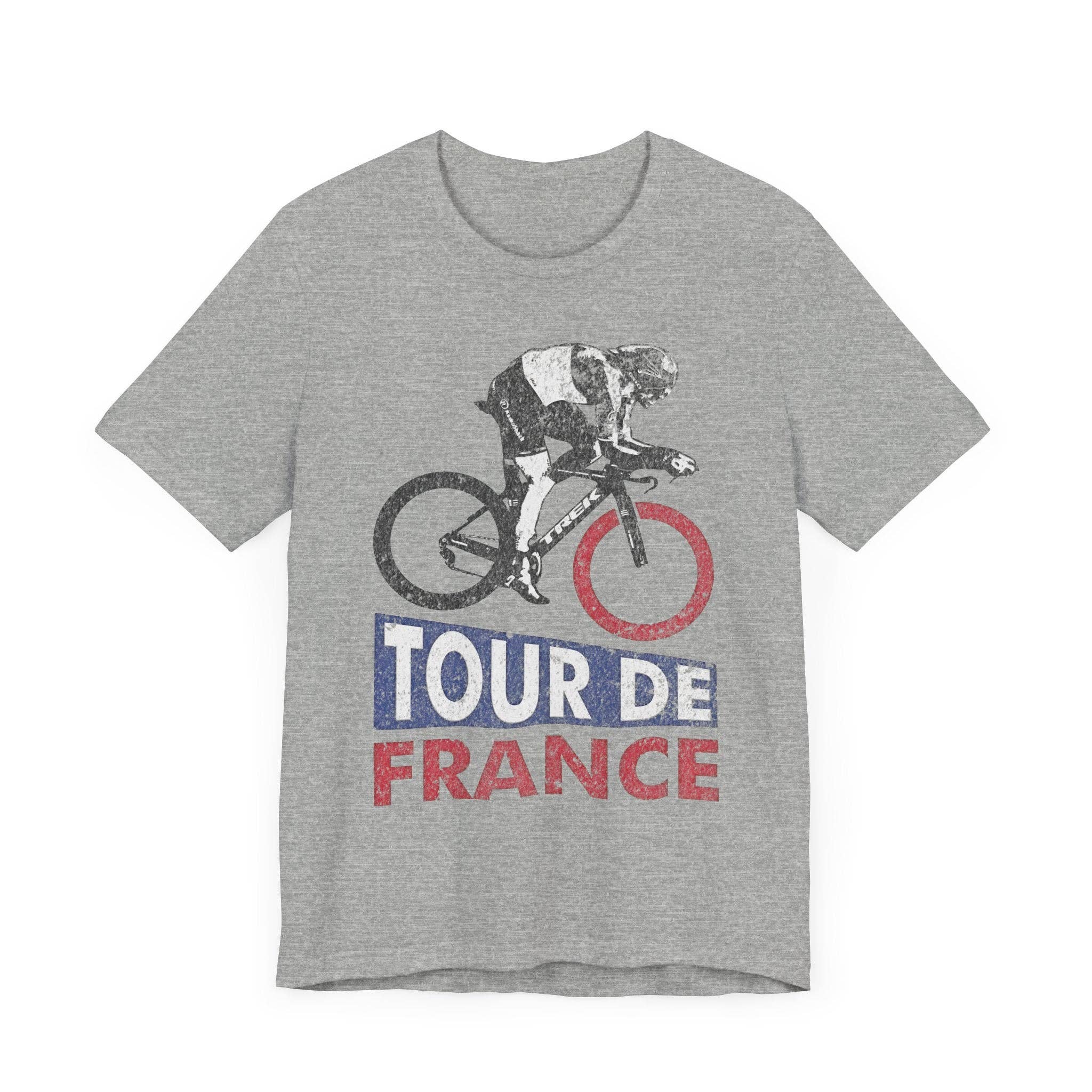 KILLER RETRO - Wholesale Screen Printed T-Shirt - Unisex - Vintage Tour De France Retro Graphic Tee.0