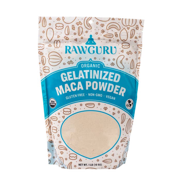 Windy City Organics - Wholesale Proteïne/superfoodpoeder - Rauwe biologische gelatiniseerde maca poeder - 16 oz0