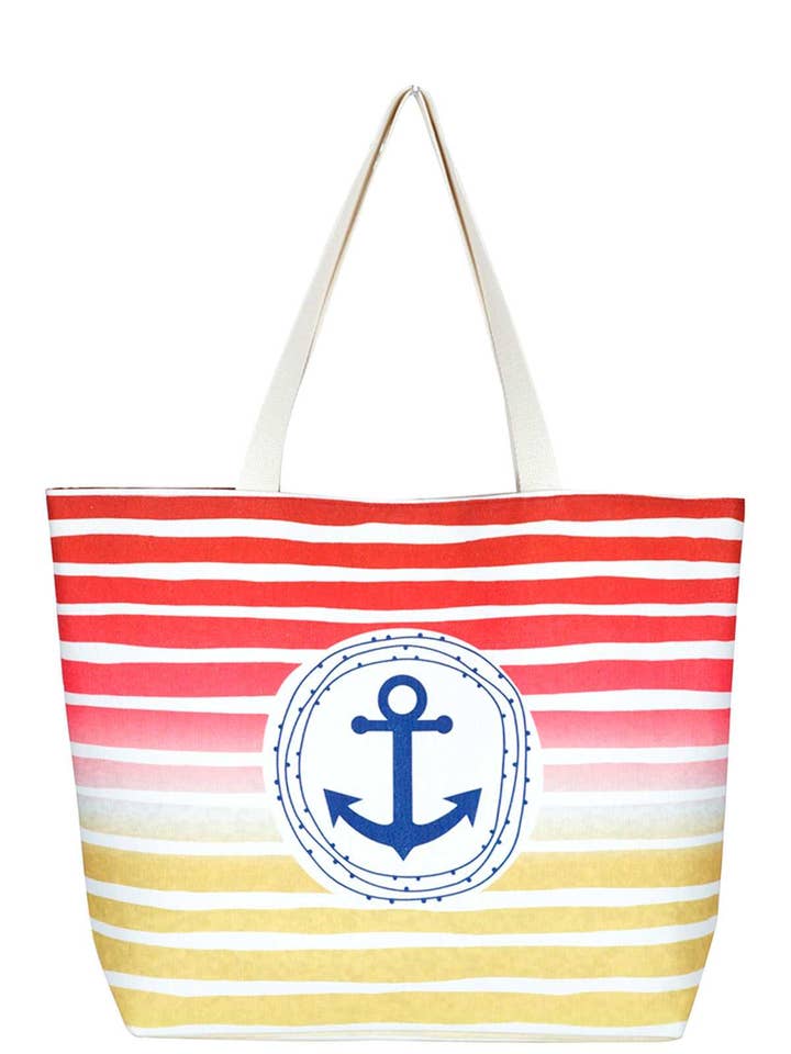 Sacola Stripe Anchor por atacado de Shop Neighbors