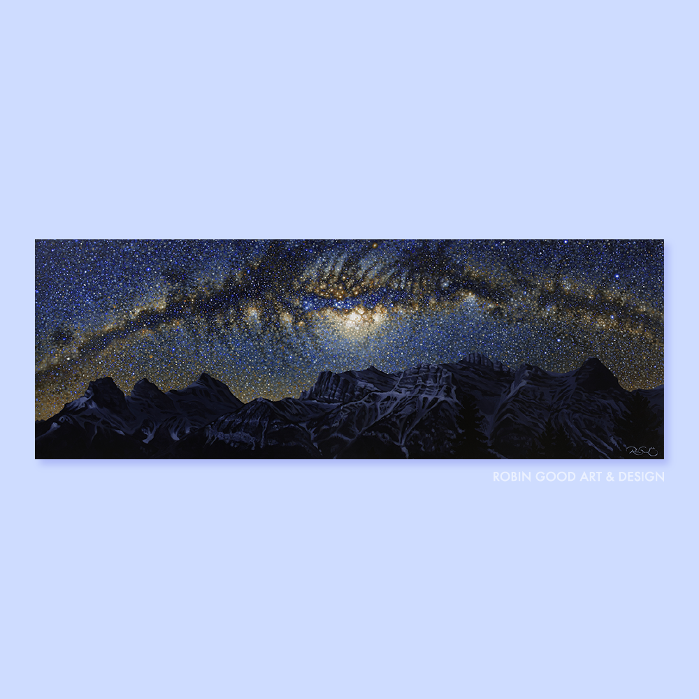 Robin Good Art & Design - Wholesale Art Print - Milky Way Canvas Print1