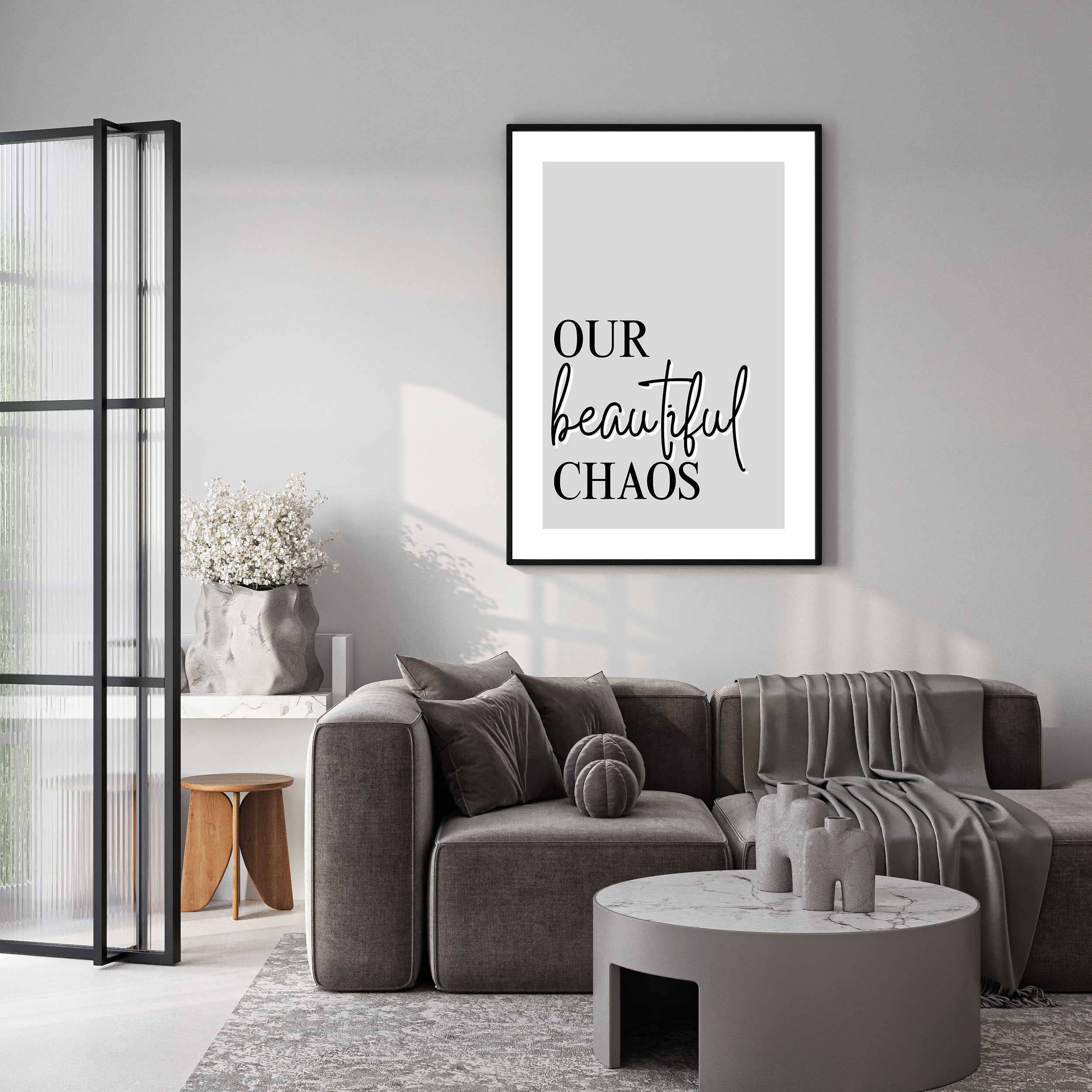 D'LUXE PRINTS - Wholesale Poster - Our Beautiful Chaos Print14