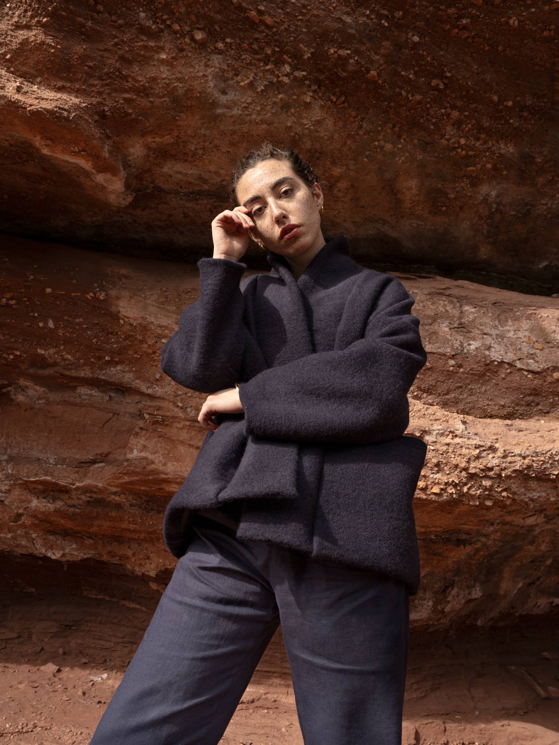 CECILIA SÖRENSEN - Wholesale Jacket - Women's - 314 BRUC WINTER JACKET  pure wool beige2