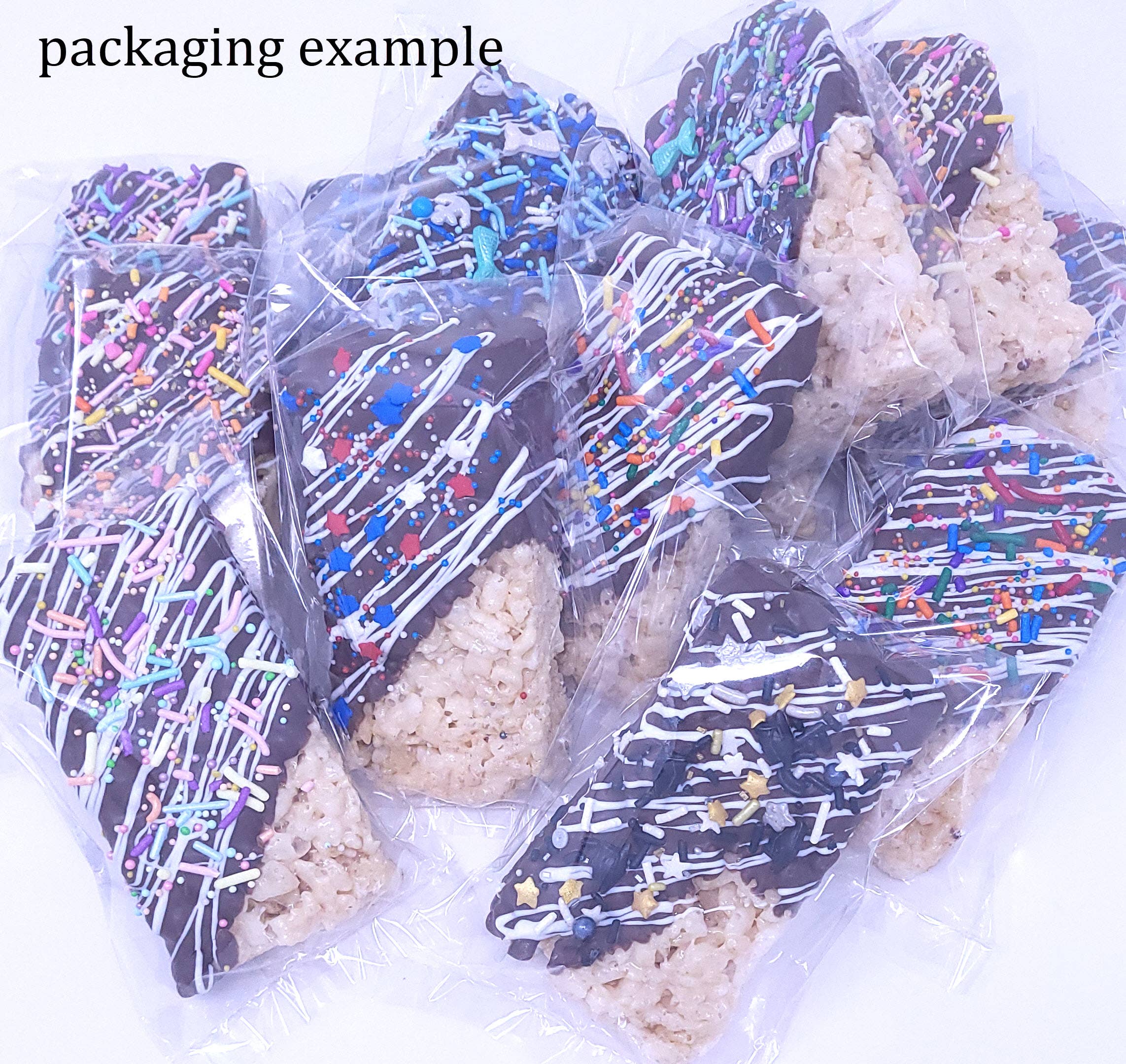 Wild Angel Treats, LLC - Wholesale Chocolate Covered Sweets - Chocolate Dipped Rice Krispie Treat - Summer Dream1