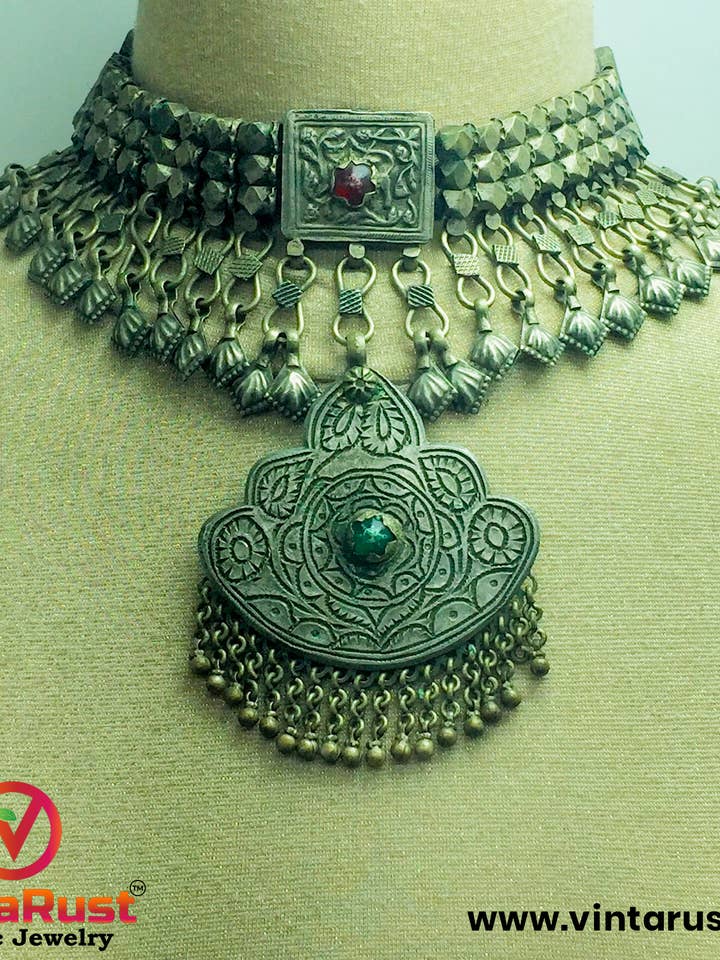 Tribal Pendant Necklace, Bohemian Multilayers Necklace for wholesale by vintarust