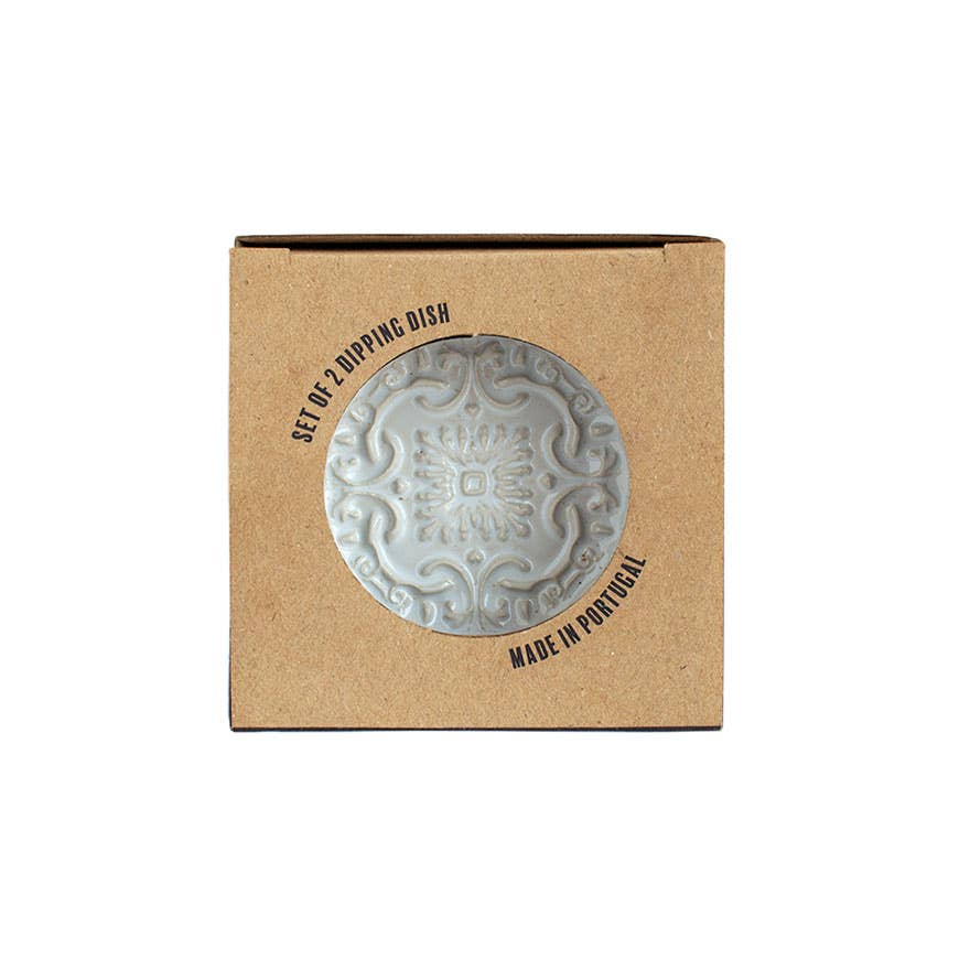 Companhia Atlântica - Wholesale Serving Plate - AZULEJO Olive Oil Dishes - Set of 215