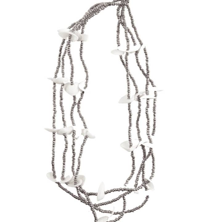 Bijondo - Wholesale Kralen/parelketting - Arielle ketting met schelpen3