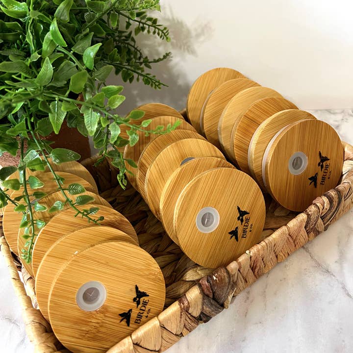 Birdie & Co. - Wholesale Drinking Glass/Cup - Cottage Core Garden Iced Coffee Glass4