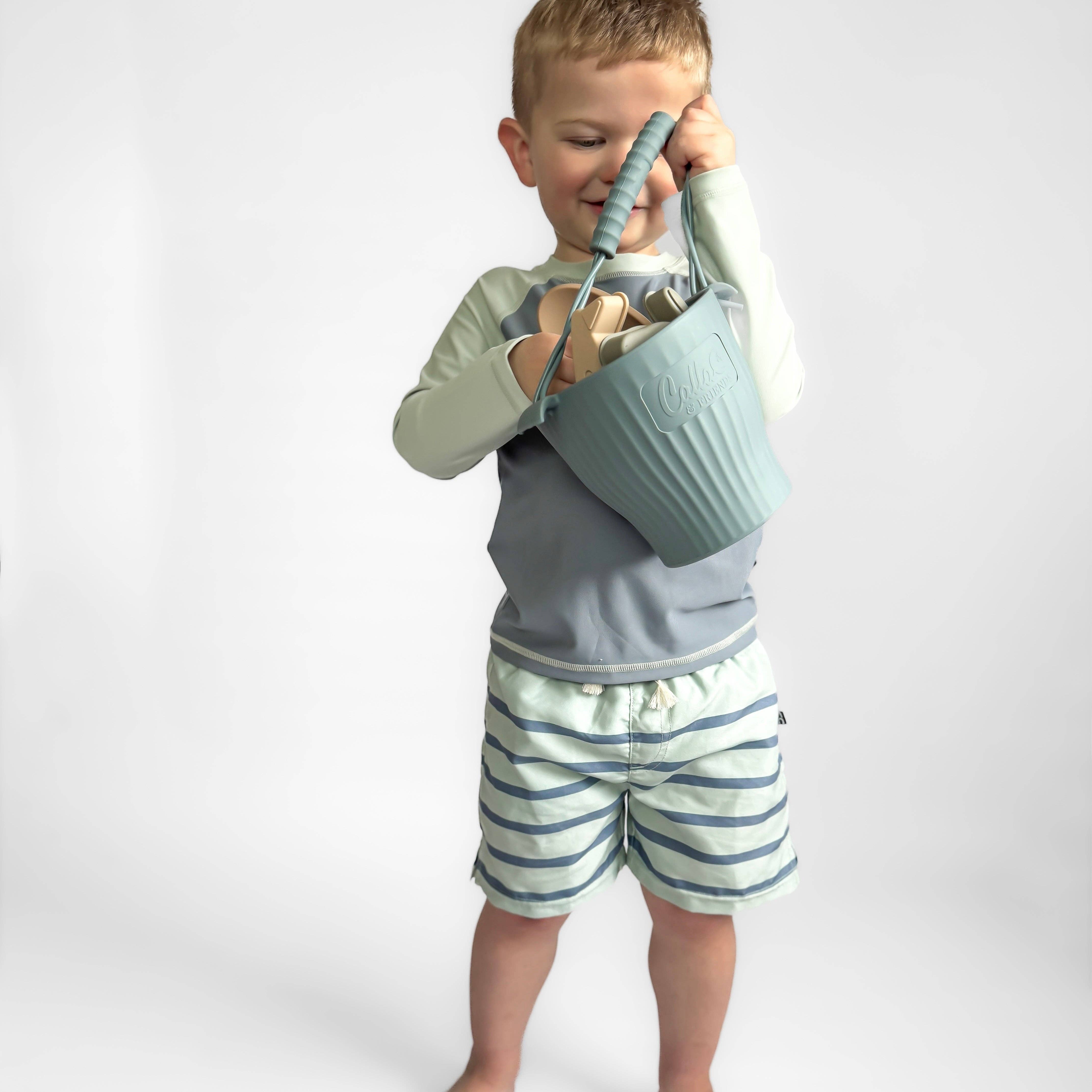 Calla & Friends – wholesale Beach/pool toy – Child & baby – Brayden Silicone Beach Toy Set6