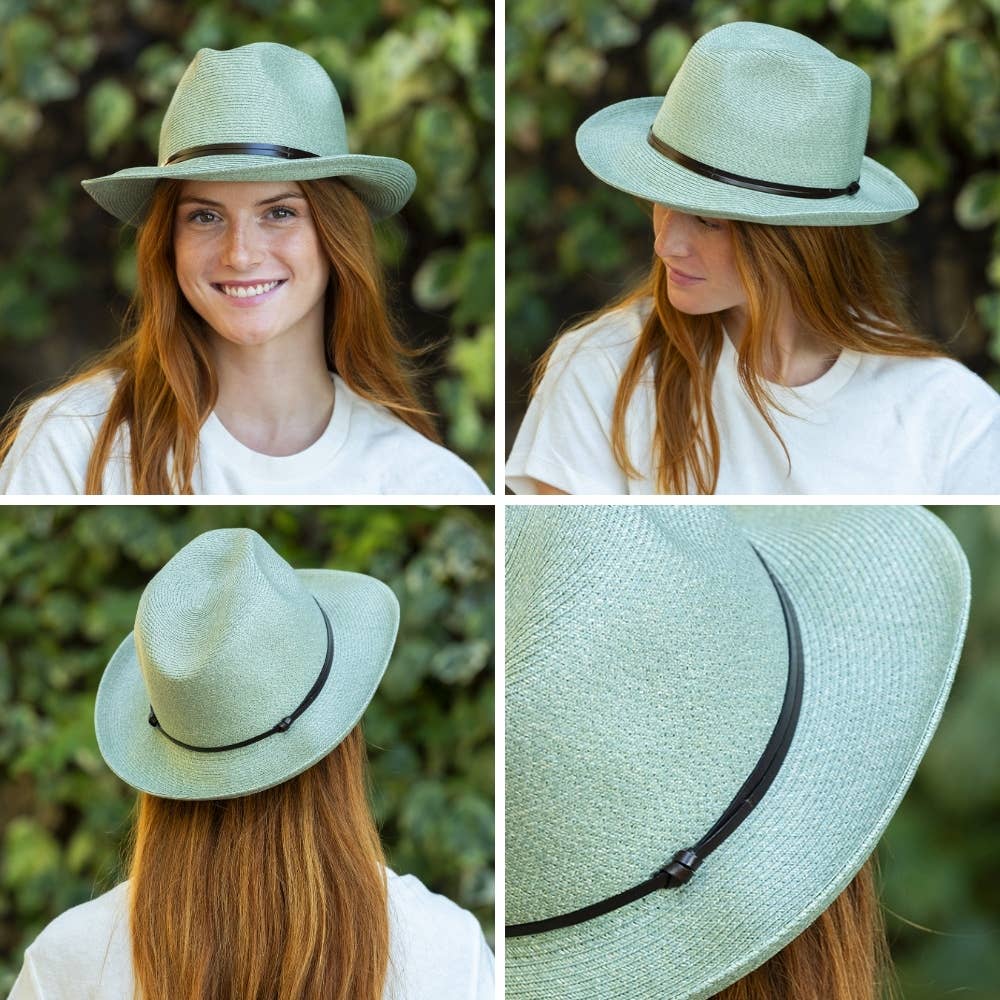 TRAVAUX EN COURS... - Wholesale Straw Hat - Unisex - PAPER HAT leather link107