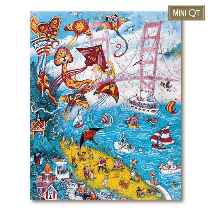 Goldengate Kites MINI QT for wholesale by Victory Wooden Puzzles