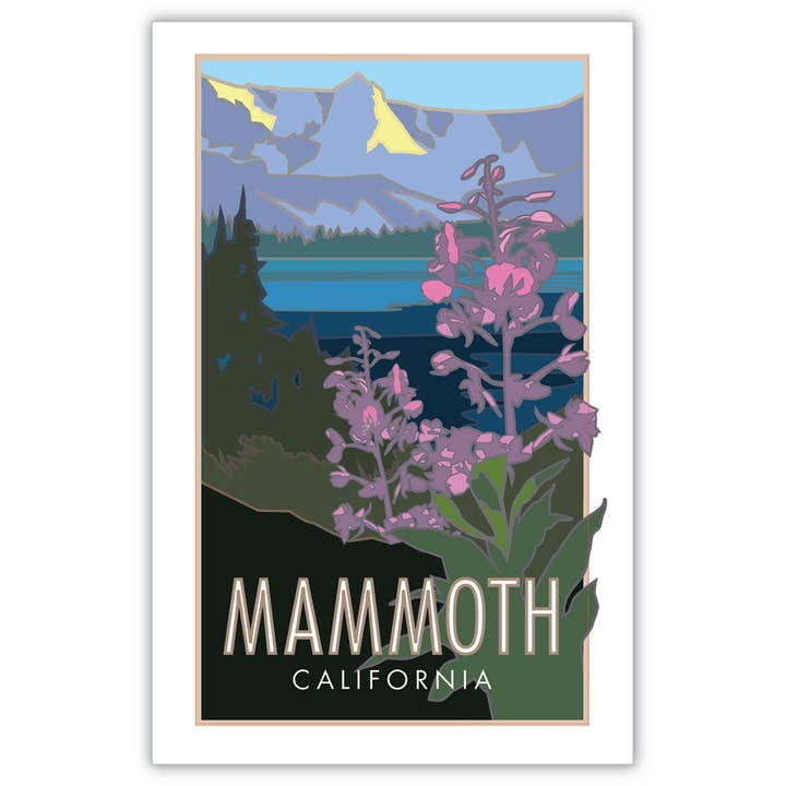 Mammoth, California - Posters for wholesale by Travel Posters by M&W Design Co.