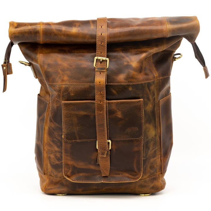 Kodiak Leather - Wholesale Backpack - Men's - Kobuk Leather Backpack10